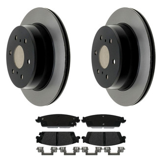 ACDelco® - Gold™ Rear Brake Kit with Semi-Metallic Pads