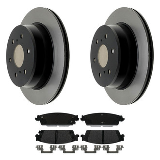 ACDelco® - Gold™ Rear Brake Kit with Semi-Metallic Pads