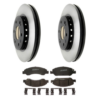 ACDelco® - Gold™ Front Brake Kit with Semi-Metallic Pads