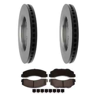 ACDelco® - Gold™ Front Brake Kit with Semi-Metallic Pads