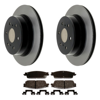 ACDelco® - Gold™ Rear Brake Kit with Semi-Metallic Pads
