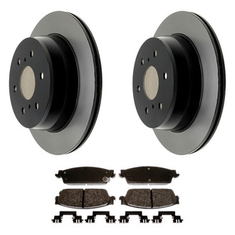 ACDelco® - Gold™ Rear Brake Kit with Semi-Metallic Pads