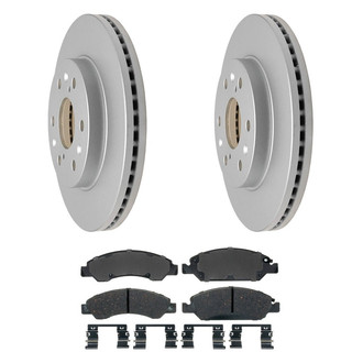 ACDelco® - Gold™ Front Brake Kit with Semi-Metallic Pads