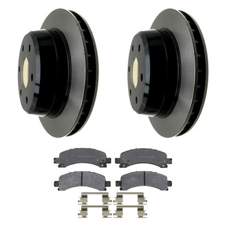 ACDelco® - Gold™ Rear Brake Kit with Semi-Metallic Pads