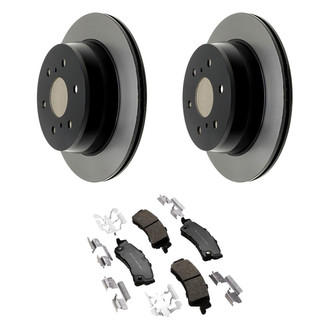 ACDelco® - Gold™ Rear Brake Kit with Semi-Metallic Pads