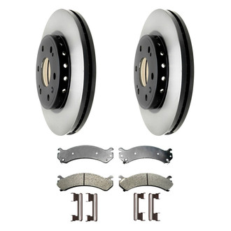ACDelco® - Gold™ Front Brake Kit with Semi-Metallic Pads