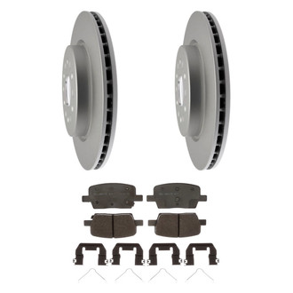 ACDelco® - Gold™ Brake Kit with Semi-Metallic Pads