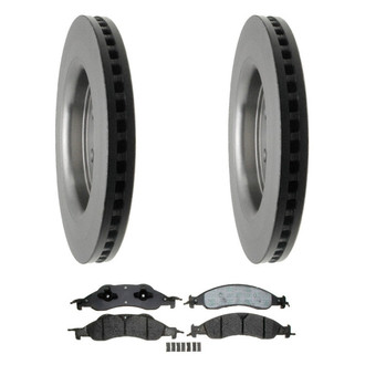 ACDelco® - Gold™ Front Brake Kit with Semi-Metallic Pads