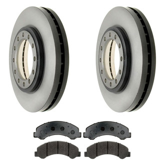 ACDelco® - Gold™ Front Brake Kit with Semi-Metallic Pads