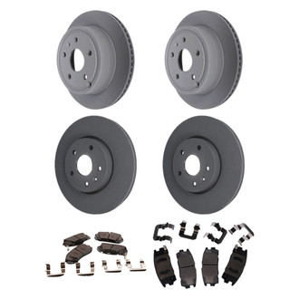 ACDelco® - GM Genuine Parts™ Plain Brake Kit with Semi-Metallic Pads