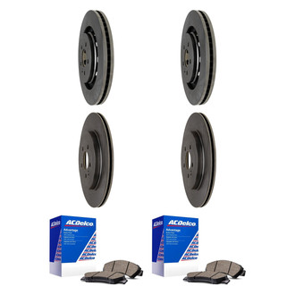 ACDelco® - Silver™ Front and Rear Brake Kit with Ceramic Pads