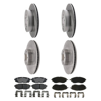 ACDelco® - Silver™ Brake Kit with Ceramic Pads