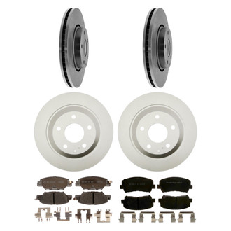 ACDelco® - Silver™ Brake Kit with Ceramic Pads