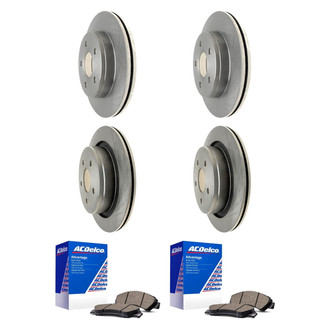 ACDelco® - Silver™ Brake Kit with Ceramic Pads