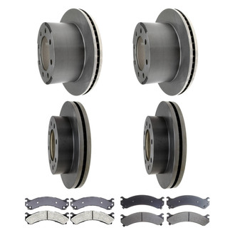 ACDelco® - Silver™ Brake Kit with Ceramic Pads