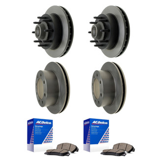 ACDelco® - Silver™ Brake Kit with Ceramic Pads