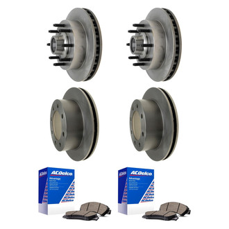 ACDelco® - Silver™ Brake Kit with Ceramic Pads