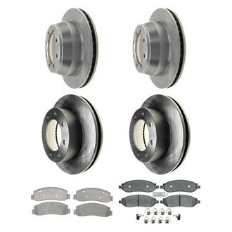 ACDelco® - Silver™ Brake Kit with Semi-Metallic Pads