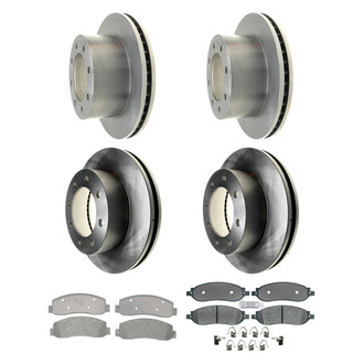ACDelco® - Silver™ Brake Kit with Semi-Metallic Pads