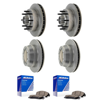 ACDelco® - Silver™ Brake Kit with Ceramic Pads