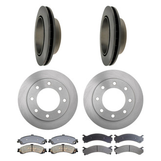 ACDelco® - Silver™ Front and Rear Brake Kit with Ceramic Pads