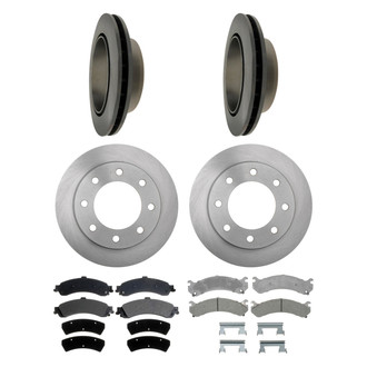 ACDelco® - Silver™ Brake Kit with Semi-Metallic Pads