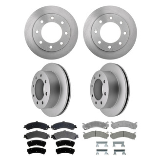 ACDelco® - Silver™ Front and Rear Brake Kit with Semi-Metallic Pads