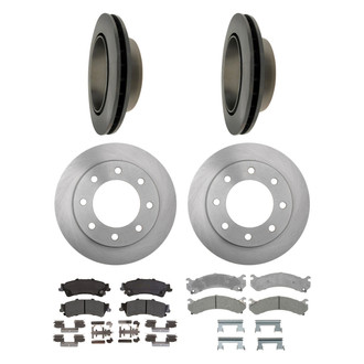 ACDelco® - Silver™ Brake Kit with Semi-Metallic Pads