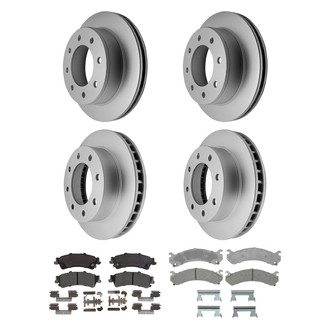 ACDelco® - Silver™ Front and Rear Brake Kit with Semi-Metallic Pads