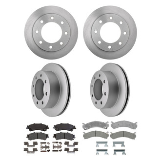 ACDelco® - Silver™ Front and Rear Brake Kit with Semi-Metallic Pads