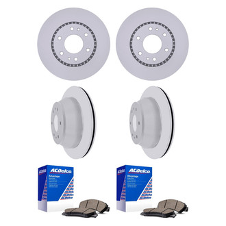 ACDelco® - Silver™ Brake Kit with Ceramic Pads