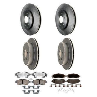 ACDelco® - Silver™ Brake Kit with Ceramic Pads