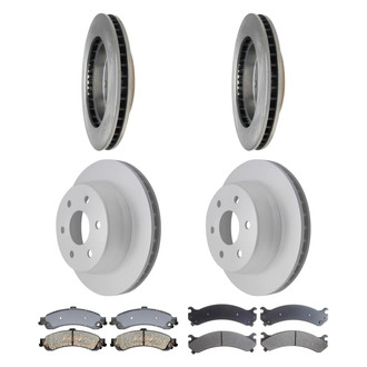 ACDelco® - Silver™ Front and Rear Brake Kit with Ceramic Pads