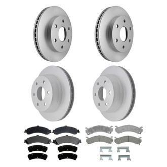 ACDelco® - Silver™ Front and Rear Brake Kit with Semi-Metallic Pads