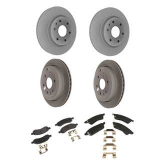 ACDelco® - GM Genuine Parts™ Plain Brake Kit with Semi-Metallic Pads