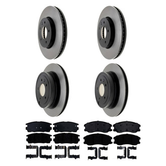 ACDelco® - Gold™ Brake Kit with Ceramic Pads