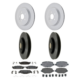 ACDelco® - Gold™ Brake Kit with Ceramic Pads