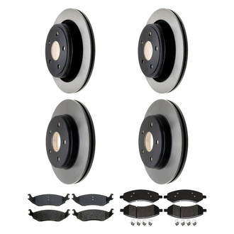 ACDelco® - Gold™ Brake Kit with Semi-Metallic Pads