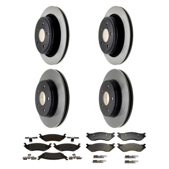 ACDelco® - Gold™ Brake Kit with Semi-Metallic Pads