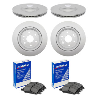 ACDelco® - Gold™ Front and Rear Brake Kit with Semi-Metallic Pads