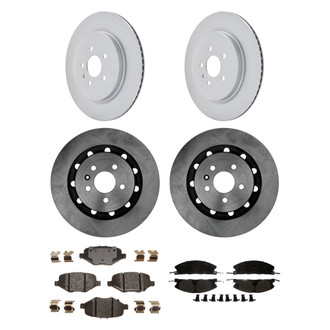 ACDelco® - Gold™ Brake Kit with Semi-Metallic Pads