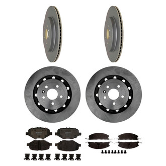 ACDelco® - Gold™ Front and Rear Brake Kit with Semi-Metallic Pads