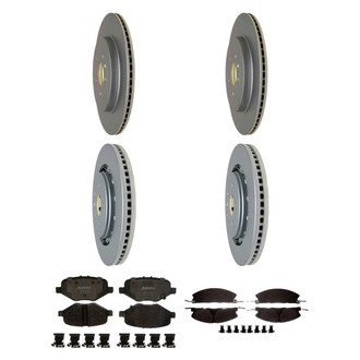 ACDelco® - Gold™ Front and Rear Brake Kit with Semi-Metallic Pads