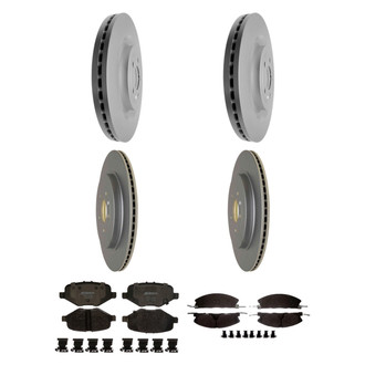 ACDelco® - Gold™ Front and Rear Brake Kit with Semi-Metallic Pads