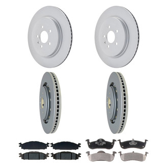 ACDelco® - Gold™ Front and Rear Brake Kit with Semi-Metallic Pads