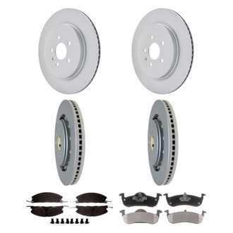 ACDelco® - Gold™ Front and Rear Brake Kit with Semi-Metallic Pads