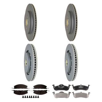 ACDelco® - Gold™ Front and Rear Brake Kit with Semi-Metallic Pads