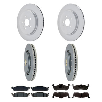 ACDelco® - Gold™ Front and Rear Brake Kit with Semi-Metallic Pads