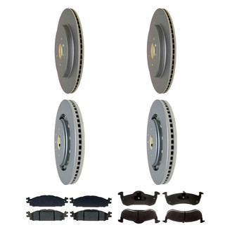 ACDelco® - Gold™ Front and Rear Brake Kit with Semi-Metallic Pads