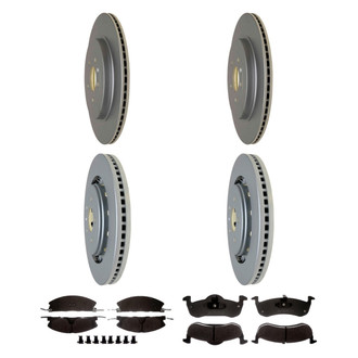 ACDelco® - Gold™ Front and Rear Brake Kit with Semi-Metallic Pads